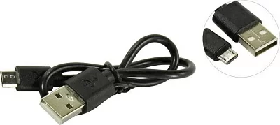 KS-is KS-464Black-0.3  Кабель USB A-->micro-B 0.3м