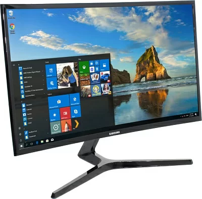 27"    ЖК монитор Samsung C27F396FHI (Curved  LCD 1920x1080 D-Sub HDMI)