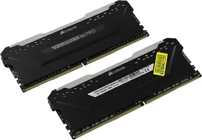 Модуль памяти Corsair Vengeance RGB PRO CMW16GX4M2C3200C14 DDR4 DIMM 16Gb  KIT 2*8Gb PC4-25600