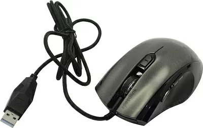 Манипулятор SPEEDLINK Assero Gaming Mouse SL-680007-BK USB (RTL)  6btn+Roll