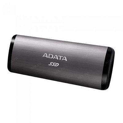 ADATA ASE760-512GU32G2-CTI 512GB SE760 External SSD USB 3.2 Gen2 Type-C R1000/W1000  Titan-Gray