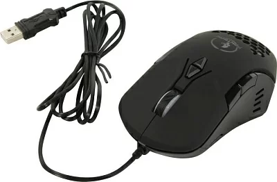 Манипулятор JETACCESS Gaming Mouse Panteon MS37 Black (RTL) USB 7btn+Roll