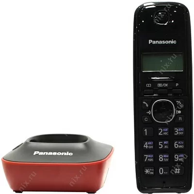 Panasonic KX-TG1611RUR <RUR> р/телефон  (трубка с ЖК диспл.DECT)