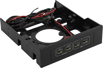 GameMax FC01-U2 (2-port USB2.0 2-port USB Fast Charge крепление  на  лицевой панели  5.25")