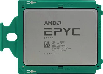 Процессор CPU AMD EPYC 7232P     (100-000000081) 3.1  GHz/8core/4+32Mb/120W Socket  SP3