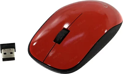 Манипулятор Gembird Wireless Optical Mouse  MUSW-111-CRL  (RTL) USB 3btn+Roll