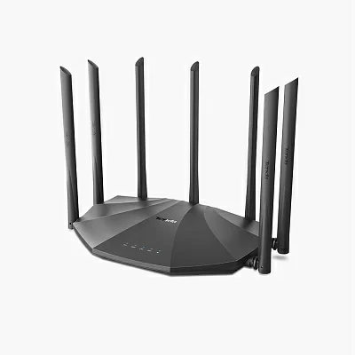 Маршрутизатор TENDA <AC23> Wireless Router (3UTP 1000Mbps  1WAN  802.11ac/a/b/g/n/ac 1733Mbps 7x6dBi)