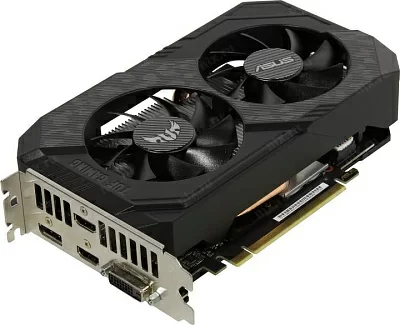 Видеокарта 6Gb PCI-E GDDR6 ASUS TUF-GTX1660TI-T6G-EVO-GAMING  (RTL) DVI+2xHDMI+DP GeForce GTX1660Ti