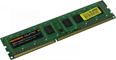 Модуль памяти QUMO QUM3U-4G1600C11 DDR3  DIMM  4Gb PC3-12800 CL11