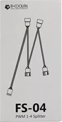ID-Cooling ID-FS-04 Разветвитель  питания  для вентилятора 4pin->4x4pin