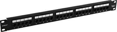 Коммутационная панель Patch Panel 19" 1U  25 port Exegate  EX281084RUS разъём RJ-12 6P4C