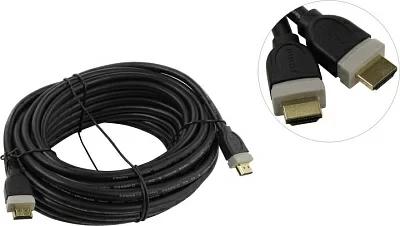 Hama 039668 Кабель HDMI to HDMI (19M -19M) 10м  High Speed with Ethernet