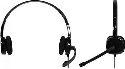 Logitech Headset H151 (наушники с микрофоном с  рег.громкости) 981-000589