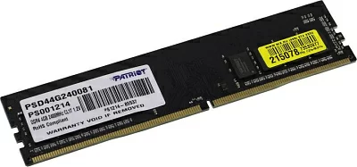 Модуль памяти Patriot <PSD44G240081>  DDR4 DIMM 4Gb <PC4-19200>