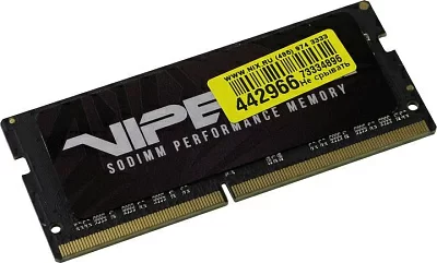 Модуль памяти Patriot Viper PVS48G300C8S DDR4 SODIMM  8Gb PC4-24000 (for NoteBook)