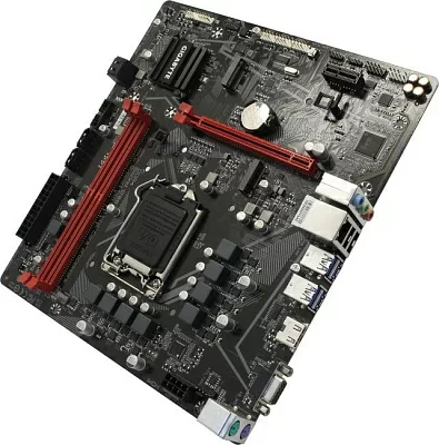 Мат. плата GIGABYTE B560M H (RTL) LGA1200 B560 PCI-E Dsub+HDMI  GbLAN  SATA MicroATX  2DDR4