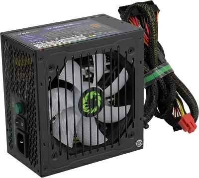 Блок питания GameMax VP-500-RGB MODULAR 500W ATX (24+2x4+2x6/8пин) Cable  Management