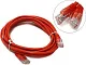 Кабель Patch Cord  UTP  кат.5e 3м красный