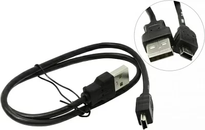 5bites UC5007-005(C) Кабель USB 2.0 AM  ->  miniUSB BM  0.5м