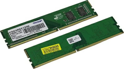 Модуль памяти Patriot Signature Line PSD48G2133K DDR4 DIMM 8Gb  KIT 2*4Gb  PC4-17000