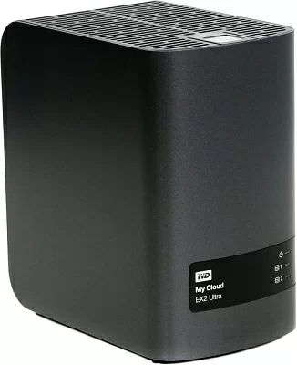 Накопитель WD WDBSHB0000NCH-EEUE My Cloud EX2 Ultra  2x3.5"  SATA 2xUSB3 GbLAN