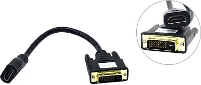 5bites BC-HDF2DVI Кабель-адаптер HDMI  F  -> DVI-D  25M