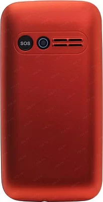 Телефон Texet TM-B227 Red (QuadBand 2.2" 220x176  GSM microSD 0.08Mpx 136.6г)