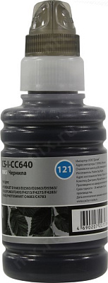 Чернила Cactus CS-I-CC640 Black 100мл  для HP DJ D1663/2563/2663/5563F2423/2483/2493/4213/4275/4283