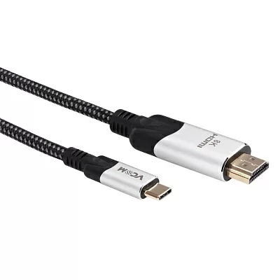 VCOM <CU423MCV-1.8M> Кабель-адаптер USB-C  -> HDMI  (M)