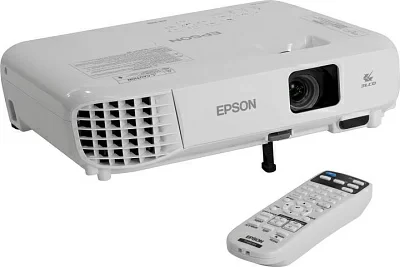 Проектор EPSON MultiMedia Projector EB-E01 (3xLCD 3300 люмен 15000:1 1024x768  D-Sub  HDMI USB  ПДУ)