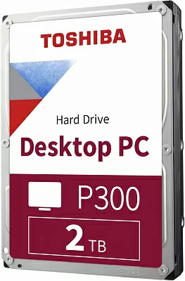 Жёсткий диск HDD 2 Tb SATA 6Gb/s Toshiba  P300 <HDWD320UZSVA>  3.5"