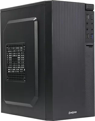 Корпус Minitower  Exegate BAA-104U Black MicroATX 450W (24+4пин)  EX277806RUS