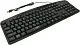 Клавиатура CBR KB-340GM Black USB 104КЛ+13КЛ М/Мед