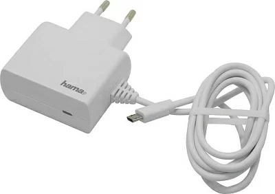 Hama 183254 Зарядное устройство MicroUSB (Вх.AC100-240V Вых.DC5V 6W MicroUSB)