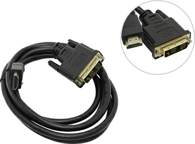 Cablexpert CC-HDMI-DVI-6 Кабель-адаптер HDMI (19M) ->  DVI (19M)