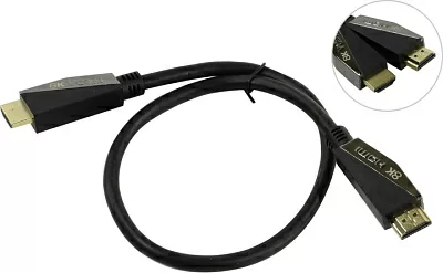 VCOM <CG860-0.5м> Кабель HDMI to HDMI  (19M  -19M) 0.5м ver2.1