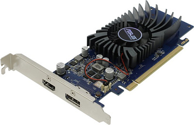 Видеокарта 2Gb PCI-E GDDR5 ASUS GT1030-2G-BRK (RTL) HDMI+DP GeForce GT1030