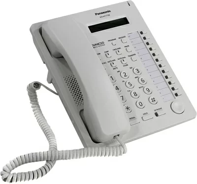 Panasonic KX-AT7730RU White аналоговый системный  телефон