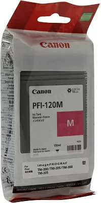 Чернильница Canon  PFI-120M Magenta для TM-200/205/300/305