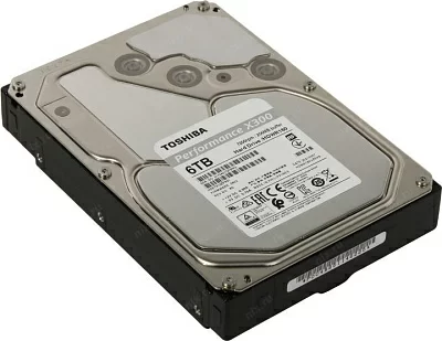 Жёсткий диск HDD 6 Tb SATA 6Gb/s Toshiba X300 HDWR160EZSTA (RTL) 3.5" 7200rpm 256Mb