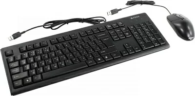 Комплект A4Tech ComfortKey Desktop KRS-8372 (Кл-ра USB+Мышь 3кн Roll USB)