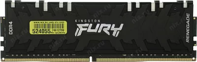 Модуль памяти Kingston Fury Renegade KF432C16RBAK2/16 DDR4 DIMM 16Gb KIT 2*8Gb PC4-25600 CL16