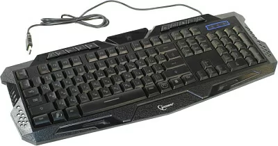 Клавиатура Gembird Gaming KB-G11L USB 101КЛ+10КЛ М/Мед подсветка клавиш