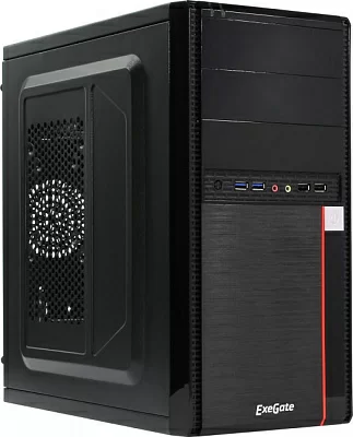 Корпус Minitower  Exegate MA-371X Black MicroATX 350W EX277434RUS