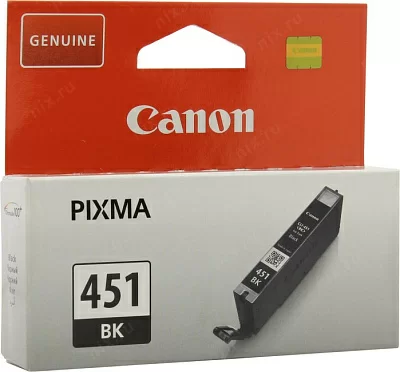 Чернильница Canon CLI-451BK XL Black  для PIXMA iP7240 MG5440/6340