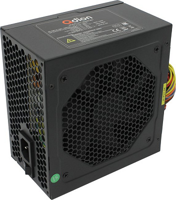 Блок питания QDion <QD600  80+> 600W ATX (24+2x4+6/8пин)