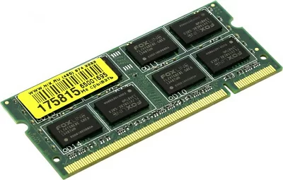 Модуль памяти Foxline DDR2 SODIMM 2Gb PC2-6400 1.8v 200-pin(for NoteBook)