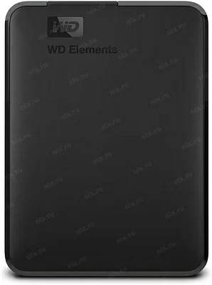 Накопитель WD WDBU6Y0050BBK-WESN Elements Portable 5Tb Black EXT (RTL) 2.5" USB3.0