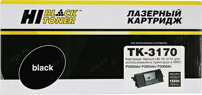 Картридж Hi-Black HB-TK-3170  для Kyocera  P3050dn/P3055dn/P3060dn