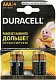 Элемент питания Duracell  MN2400-4 (LR03) Size"AAA" 1.5V щелочной (alkaline) уп. 4 шт